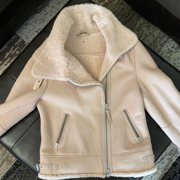Mackage sheepskin aviator jacket - Picture 6 of 15